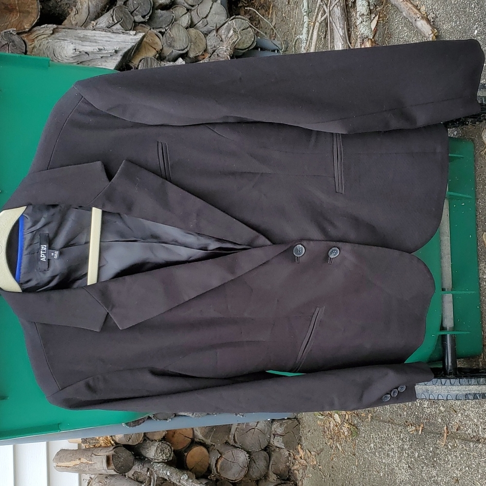 APT. 9 Black Blazer